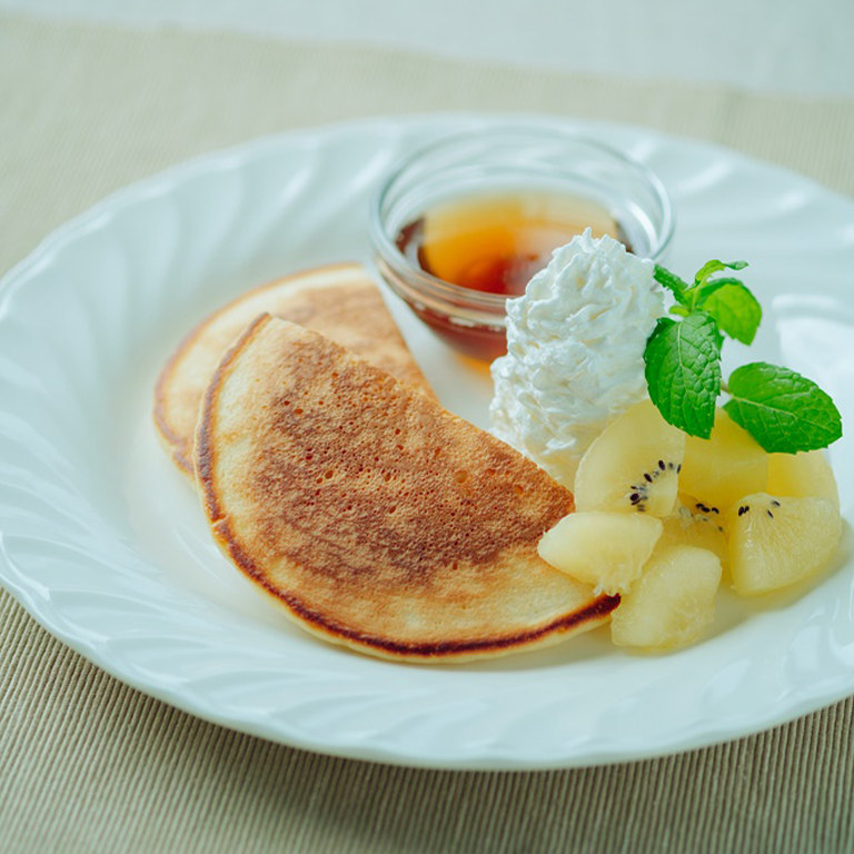 黒酢はちみつパンケーキ